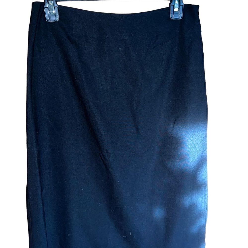 Merona Stretch black pencil skirt size 8